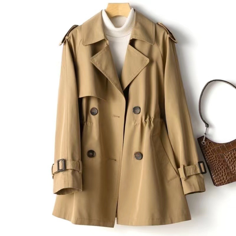 Trench Coat Formal - Women's Casual Trench Coat Midi Length