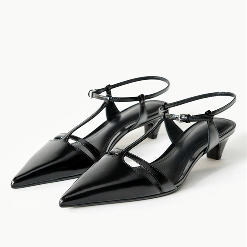 Kitten Heel Women - Patent Leather Kitten Heel Women Pumps