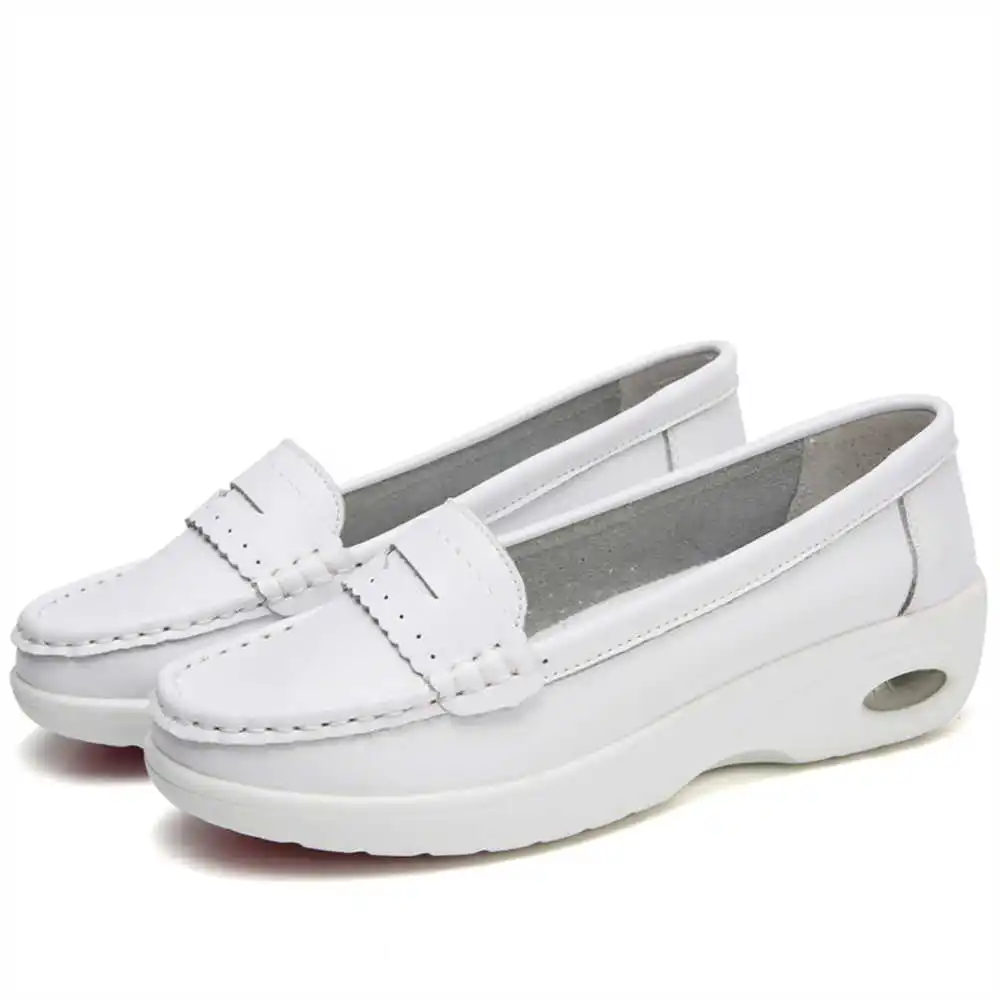 Thick Sole Slipon White Traine – Women'S Formal Wear Canada Bewertung und Preis
