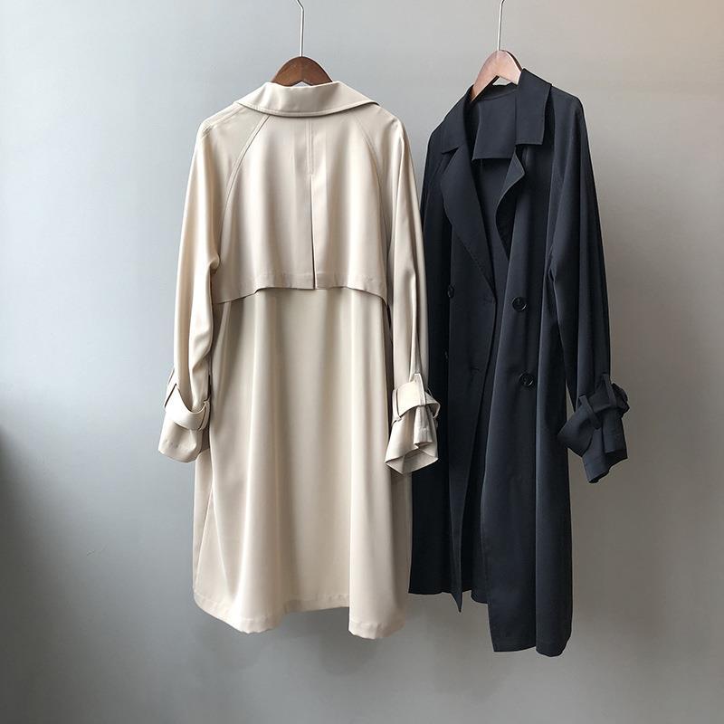 Trench Women Office Lady Baggy – Trench Coat Formal Bewertung und Preis