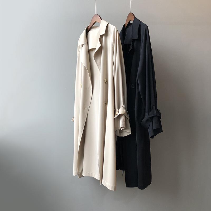 Trench Women Office Lady Baggy – Trench Coat Formal Bewertung und Preis
