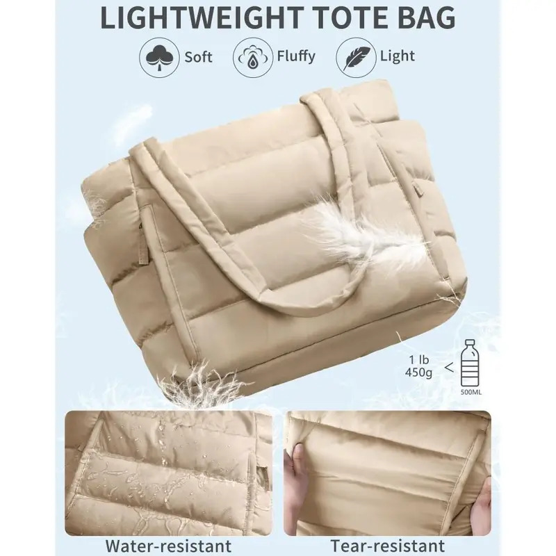 Large Capacity Padded Handbag  – Shoulder Bag Structured Bewertung und Preis