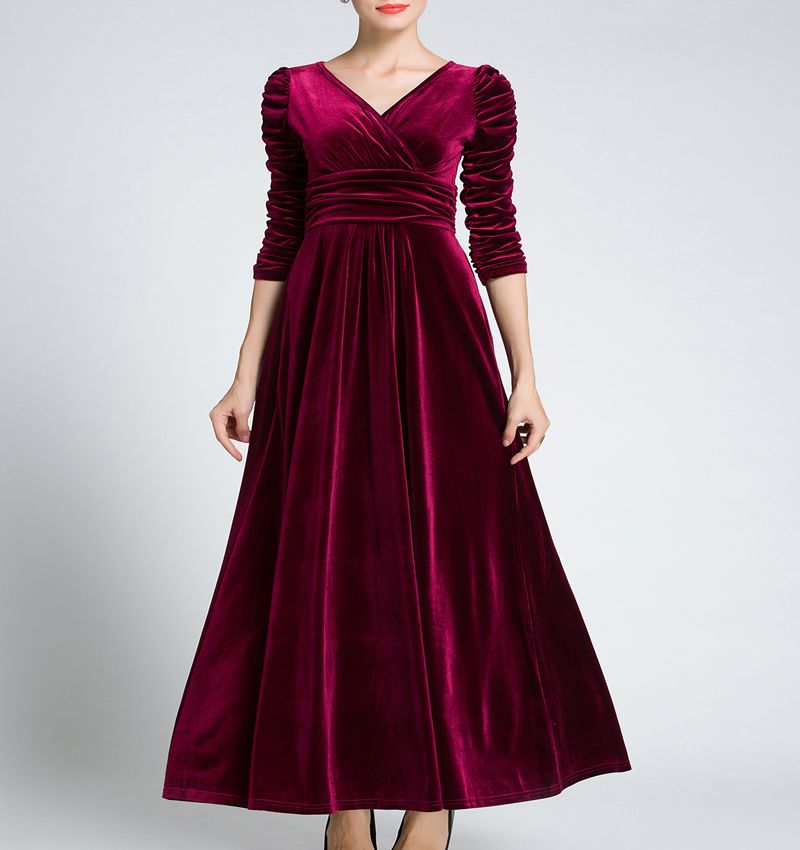 Women Clothing Plus Size Long  – Women Formal Wear Dress Bewertung und Preis