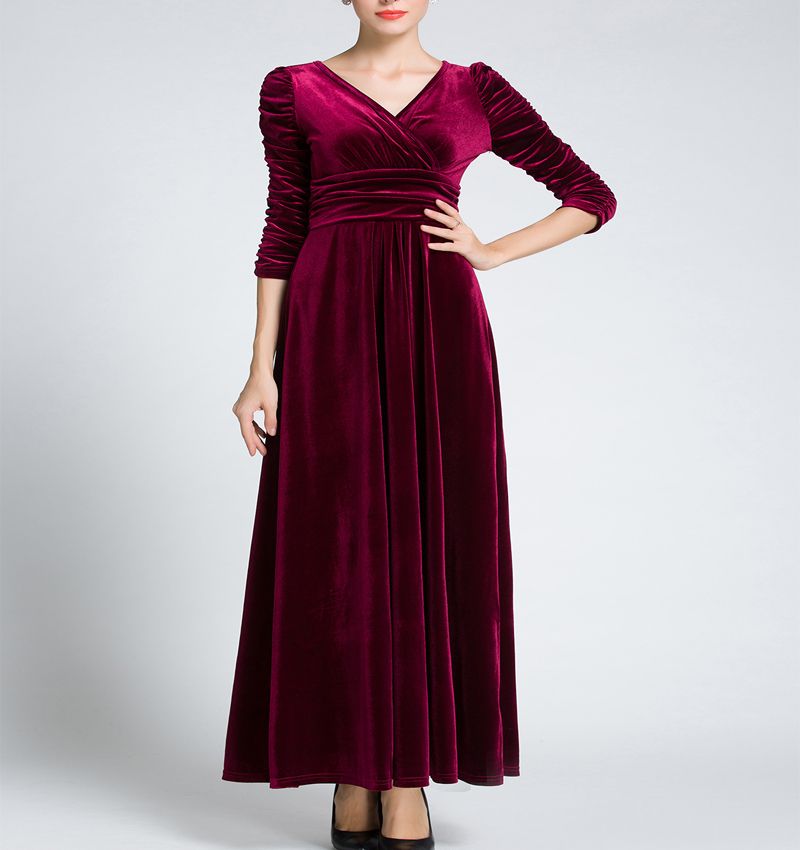Women Clothing Plus Size Long  – Women Formal Wear Dress Bewertung und Preis