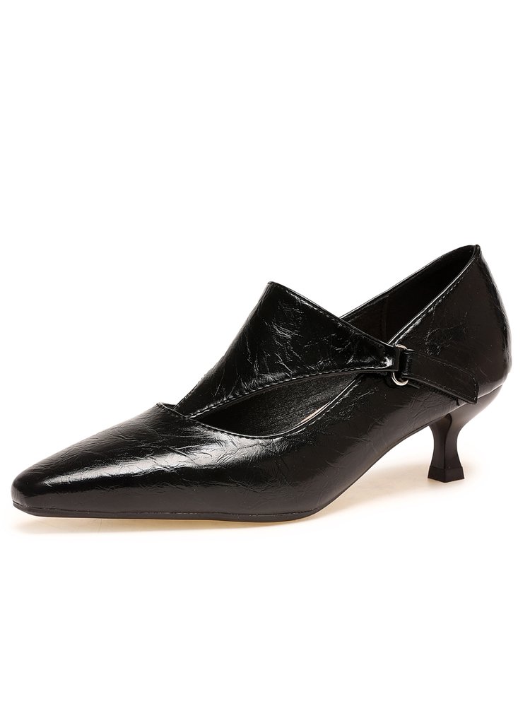 Women's Dark Retro Kitten Heel – Kitten Heel Women Bewertung und Preis