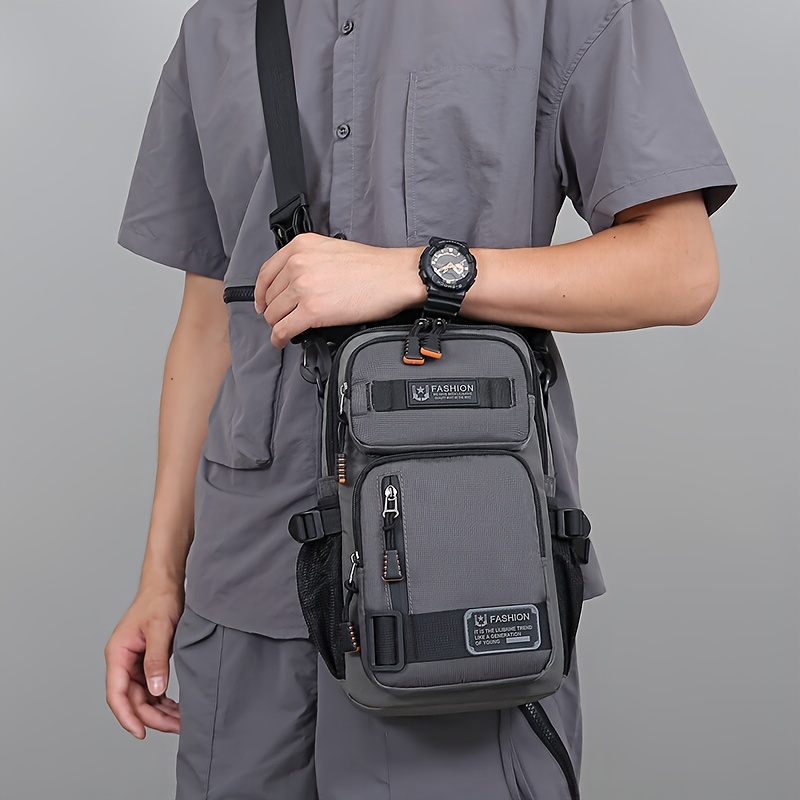 Men's Chest Bag Multifunctiona – Shoulder Bag Structured Bewertung und Preis