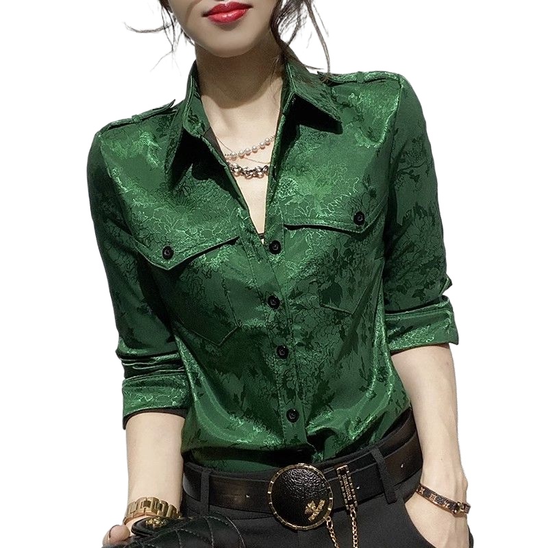 Female Tops Spring and Autumn  – Women Formal Wear Dress Bewertung und Preis