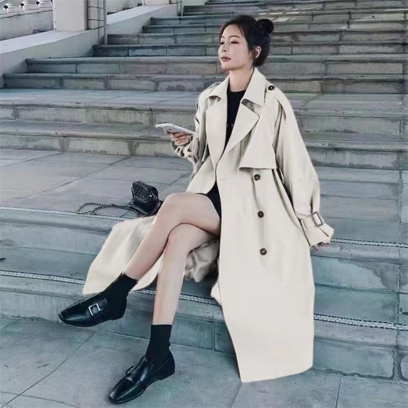 New Streetwear Loose Trench Co – Trench Coat Formal Bewertung und Preis