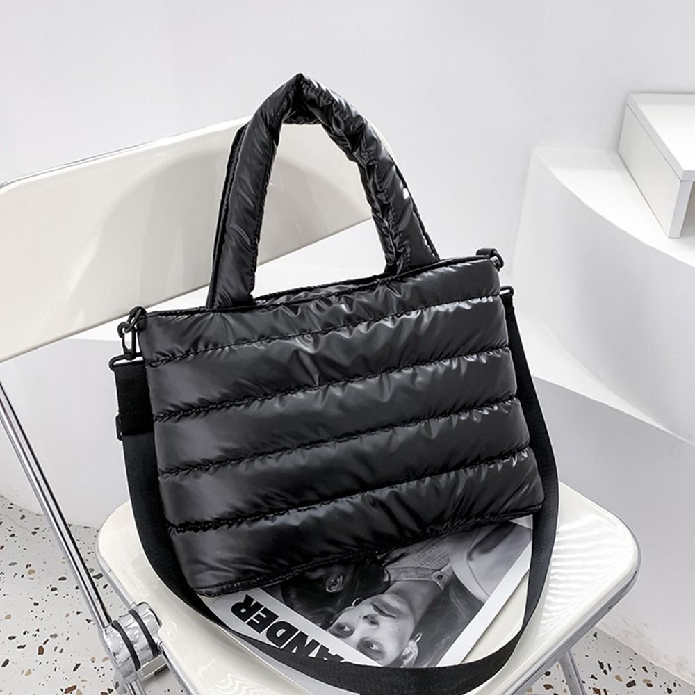 Women Puffer Tote Bag Quilted  – Shoulder Bag Structured Bewertung und Preis