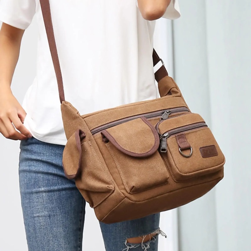 Men Casual Sling Bag Messenger – Shoulder Bag Structured Bewertung und Preis