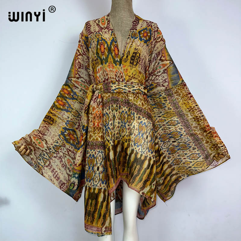 WINYI kimono with belt summer  – Young Women'S Formal Wear Bewertung und Preis