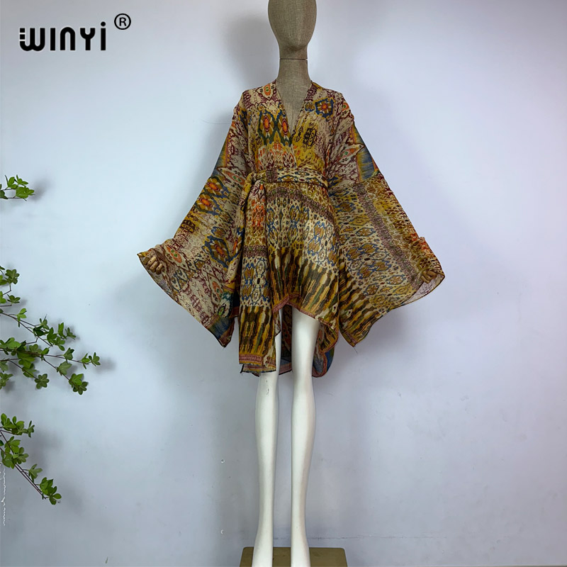 WINYI kimono with belt summer  – Young Women'S Formal Wear Bewertung und Preis
