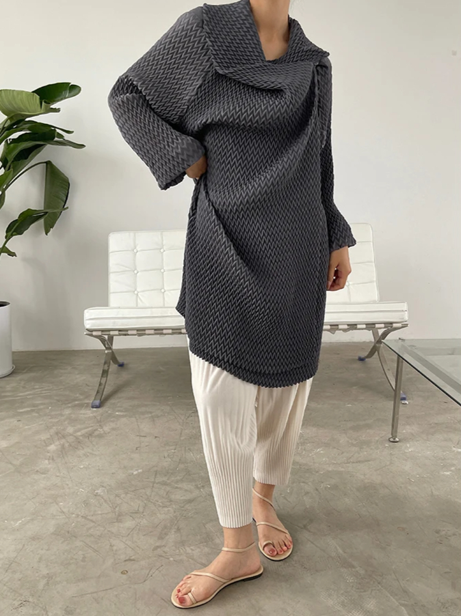 YUDX Miyake These 2024 Spring  – Trench Coat Formal Bewertung und Preis