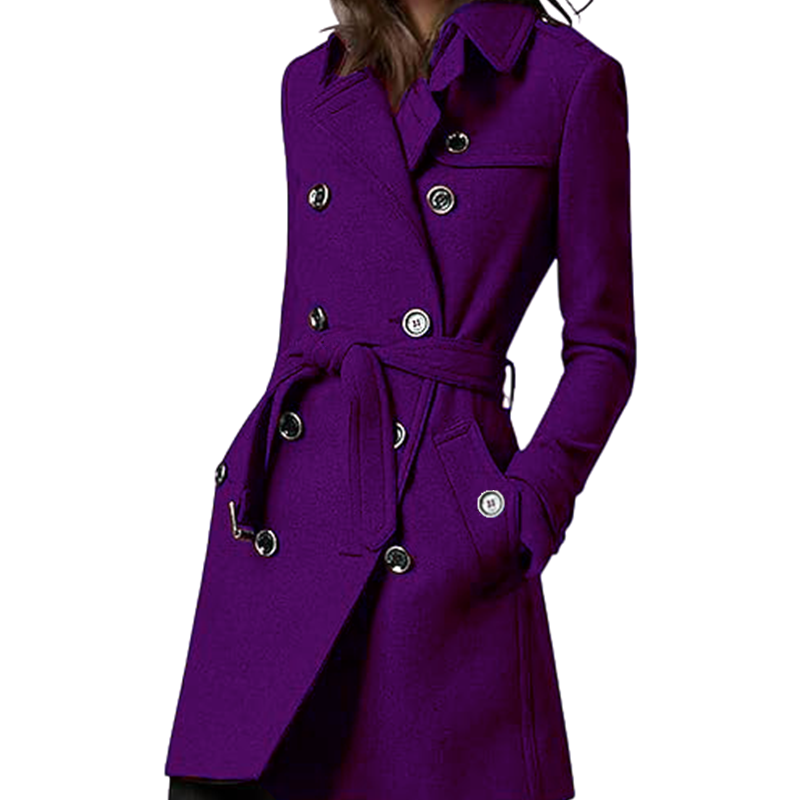 Women's Trench Coat Wool Blend – Trench Coat Formal Bewertung und Preis