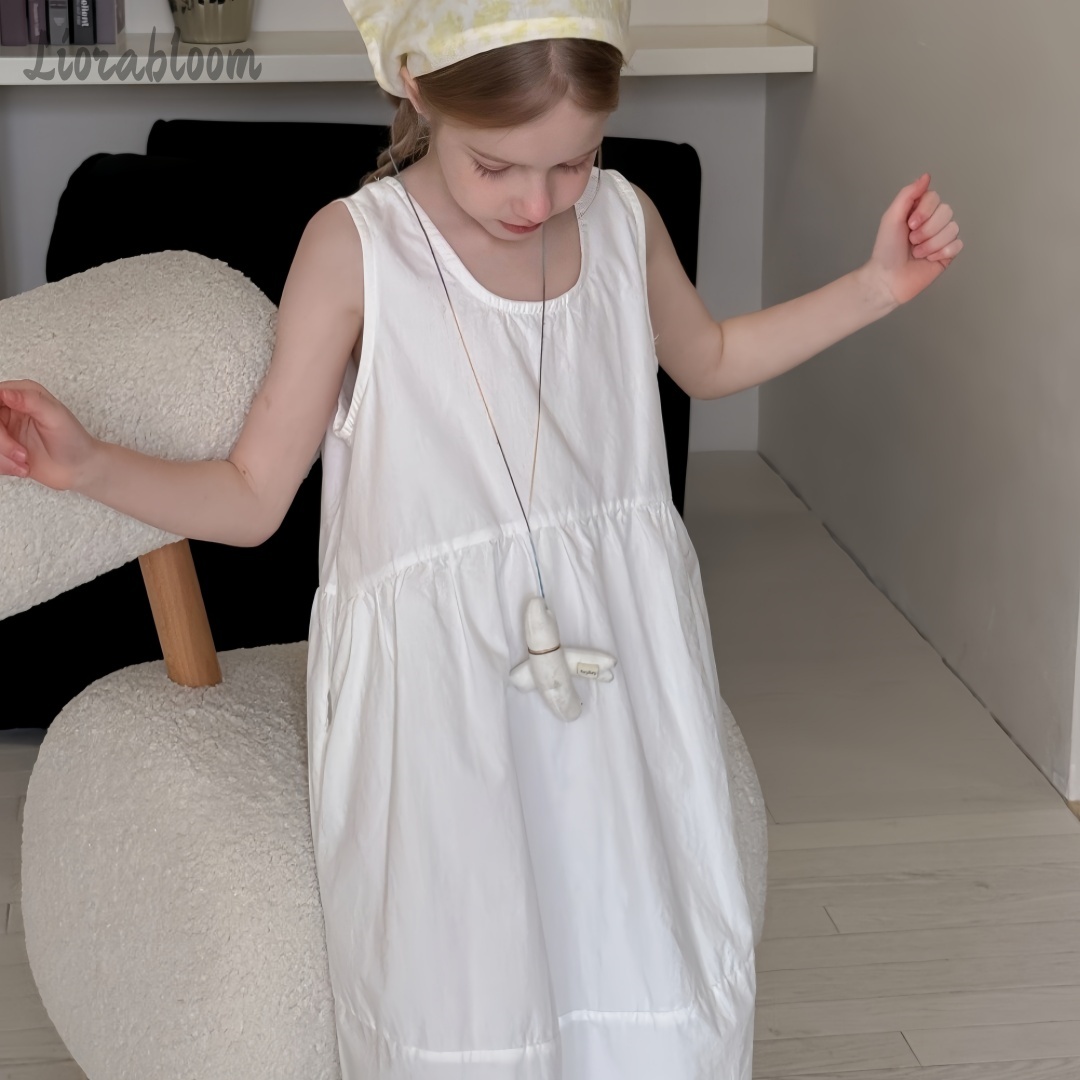 Girls' White Dress Simple Maxi – Formal Attire Woman Bewertung und Preis