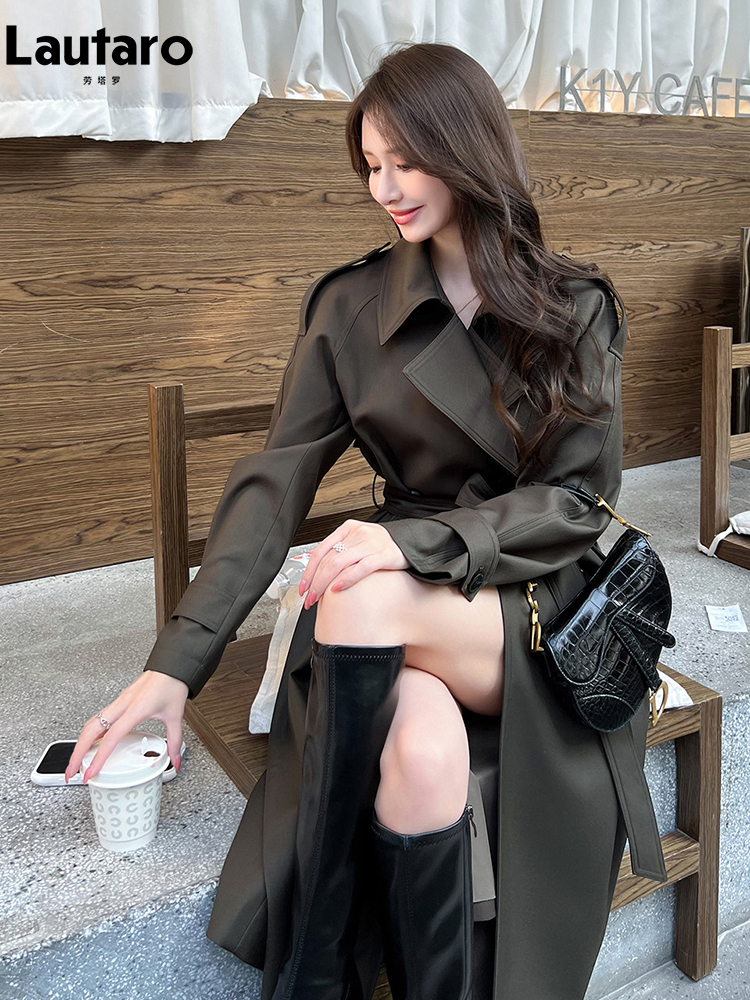 Lautaro Spring Autumn Long Tre – Trench Coat Formal Bewertung und Preis