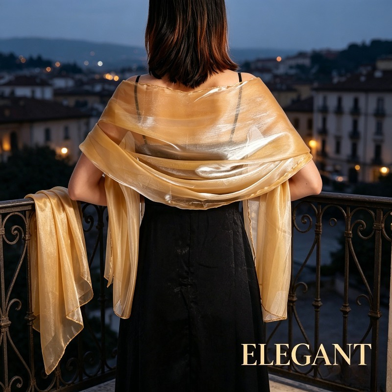 Elegant Solid Color Shawl for  – Women Formal Wear Dress Bewertung und Preis