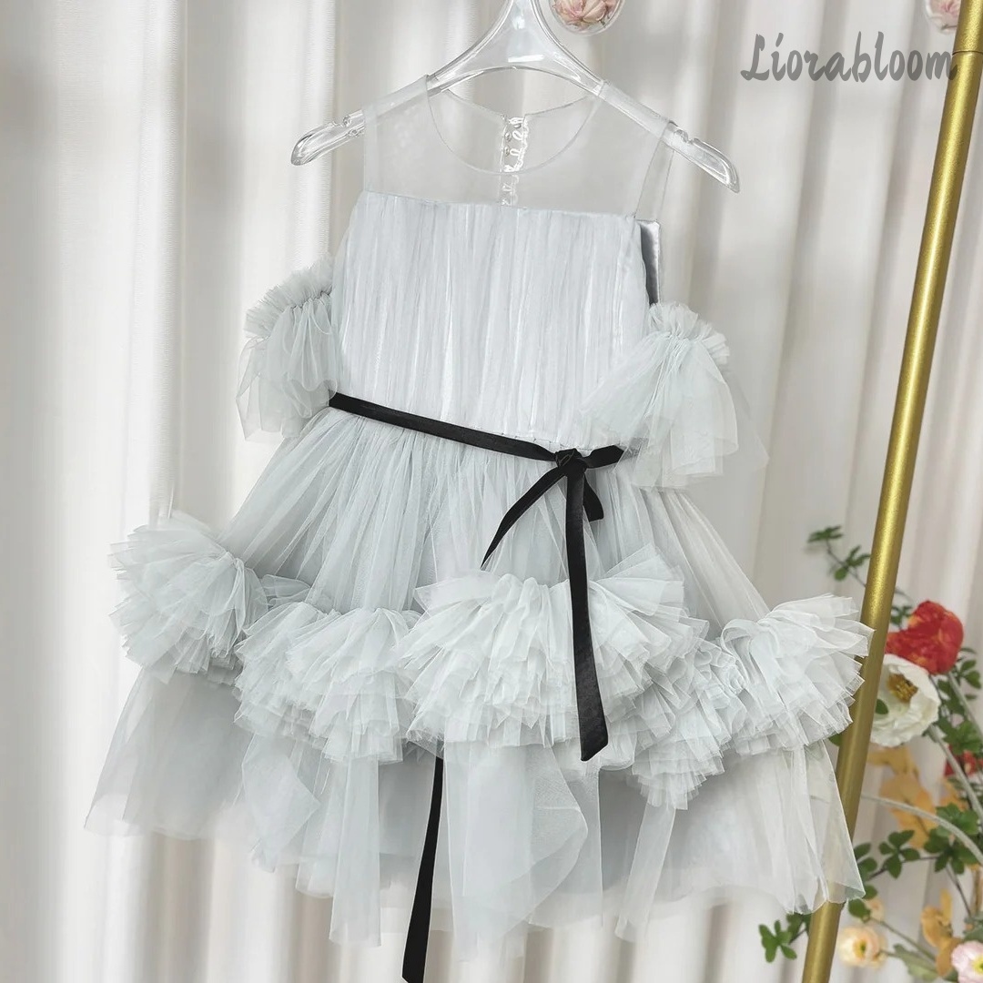Girls' Exquisite Tulle Gown Cu – Formal Attire Woman Bewertung und Preis
