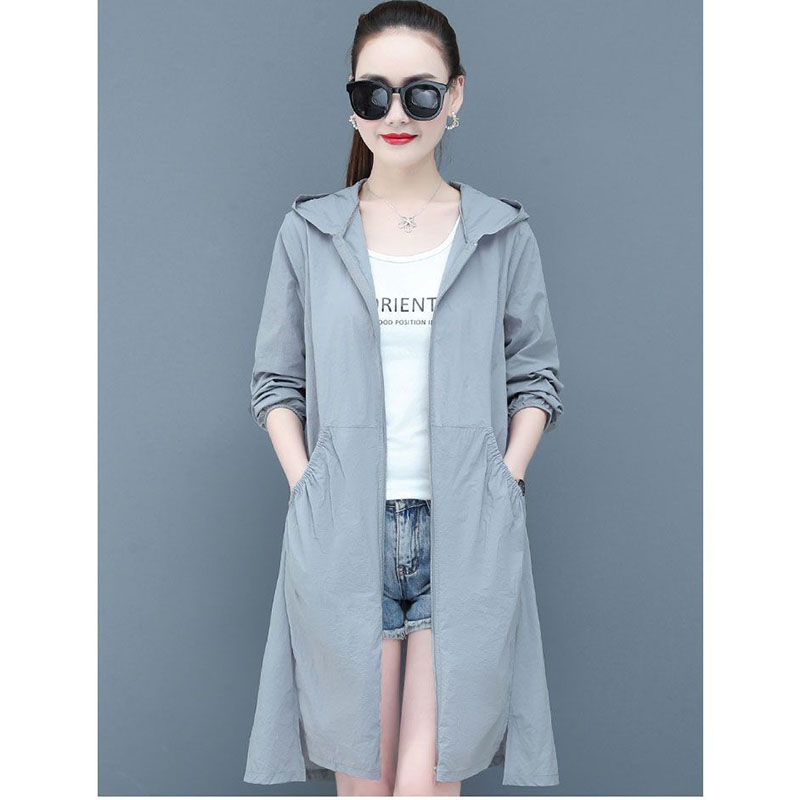 Thin Sunscreen Clothing Women  – Trench Coat Formal Bewertung und Preis