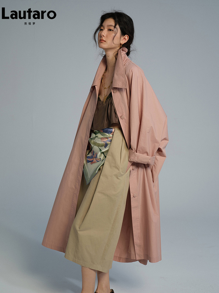 Lautaro Spring Autumn Long Ove – Trench Coat Formal Bewertung und Preis