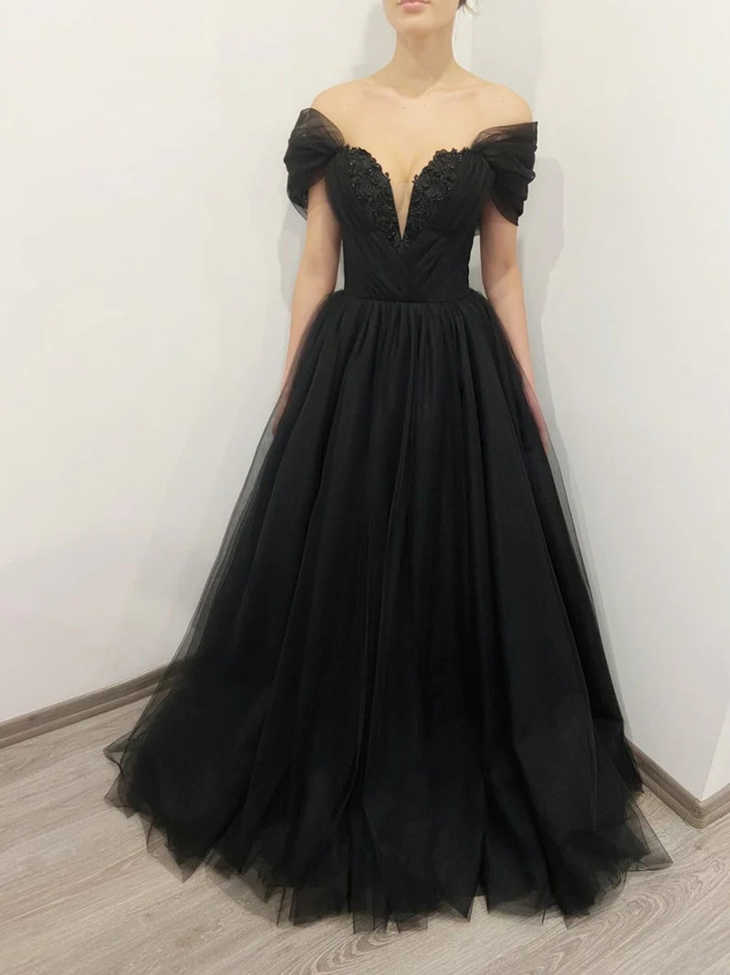 Customized Gothic Black Weddin – Women'S Gothic Formal Wear Bewertung und Preis