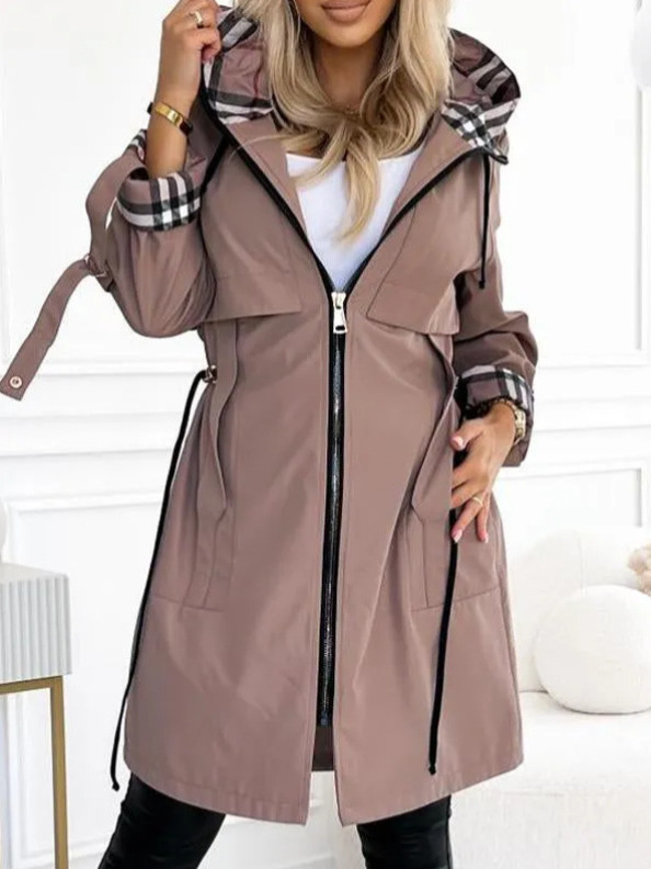Fashion Trench Coat Woman Autu – Trench Coat Formal Bewertung und Preis