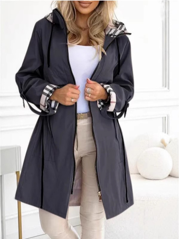 Fashion Trench Coat Woman Autu – Trench Coat Formal Bewertung und Preis