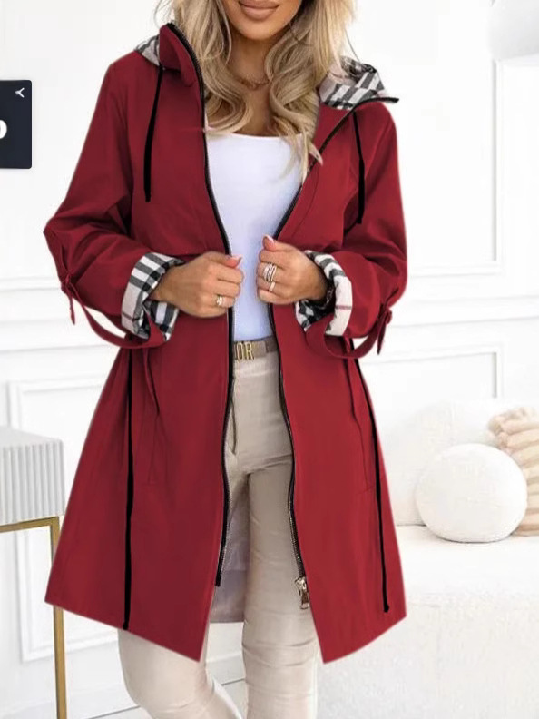 Fashion Trench Coat Woman Autu – Trench Coat Formal Bewertung und Preis