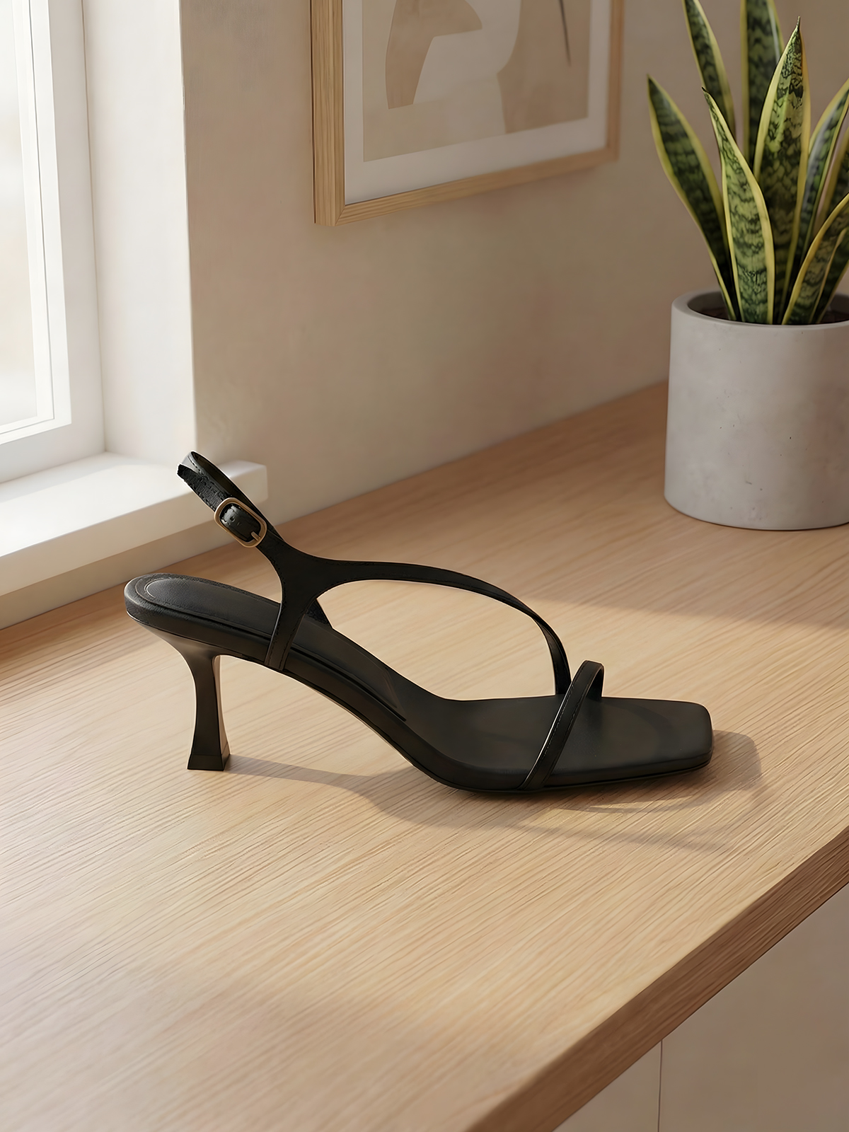 Elegant Genuine Leather Strapp – Kitten Heel Women Bewertung und Preis