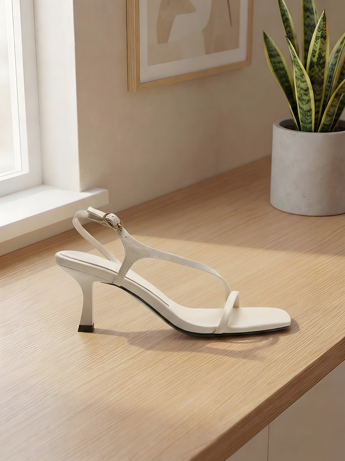 Elegant Genuine Leather Strapp – Kitten Heel Women Bewertung und Preis