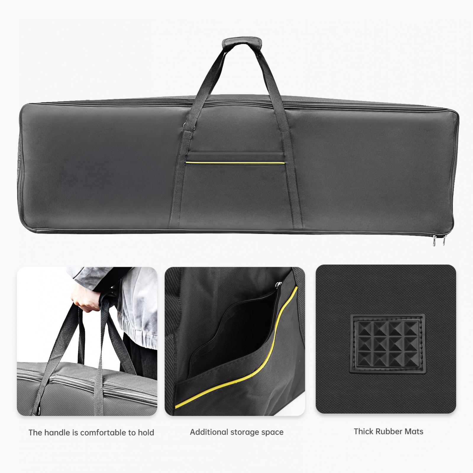 88 Keys Black Organ Gig Pocket – Shoulder Bag Structured Bewertung und Preis