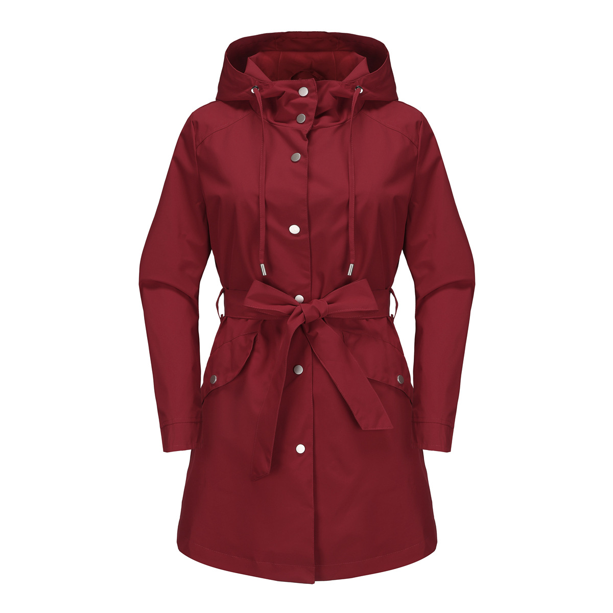 Spring Autumn New Hooded Water – Trench Coat Formal Bewertung und Preis
