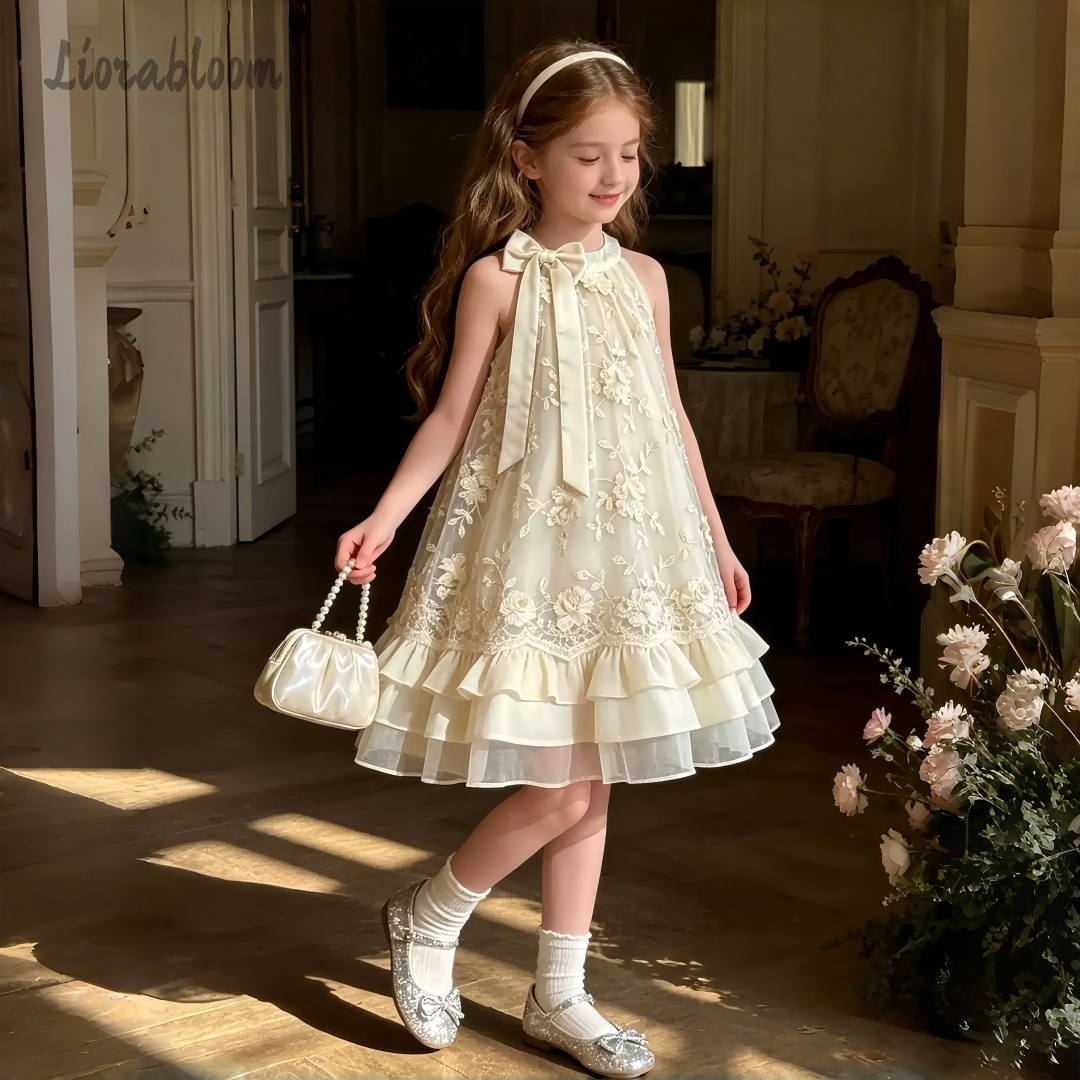 Girls Champagne Lace Tulle Dre – Formal Attire Woman Bewertung und Preis