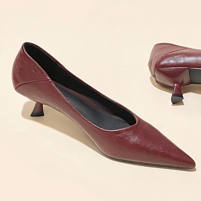 French Elegant Pointed Toe Sof – Kitten Heel Women Bewertung und Preis