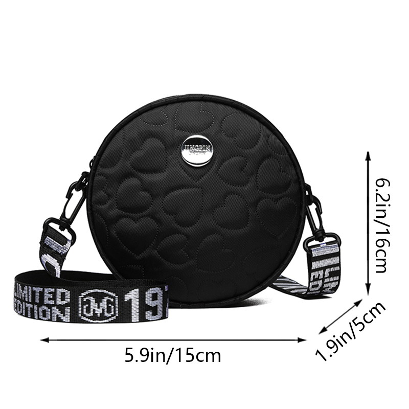 Elegant Padded Circular Crossb – Shoulder Bag Structured Bewertung und Preis