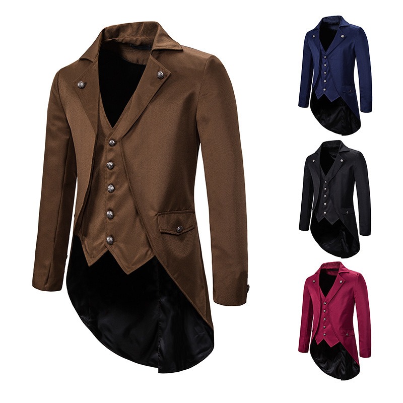 2026 Gothic Blazers for Men Me – Trench Coat Formal Bewertung und Preis
